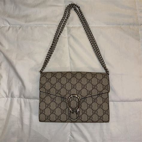 gucci dionysus monogram indossata|gucci dionysus backpack.